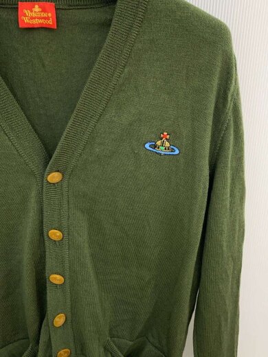 画像：Vivienne Westwood RED LABELカーディガン(薄手)/S/ウール/KHK/無地/356-173316