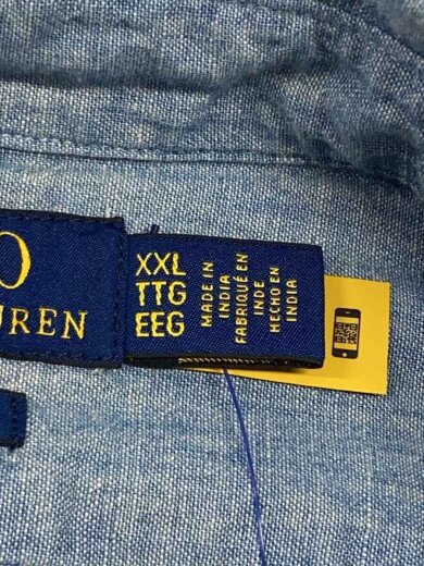 商品画像：長袖シャツ/XXL/コットン/IDG// 4