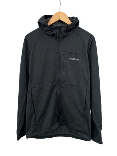 商品画像：クリマグリッド パーカ MENS/L/ポリエステル/GRN/無地 1