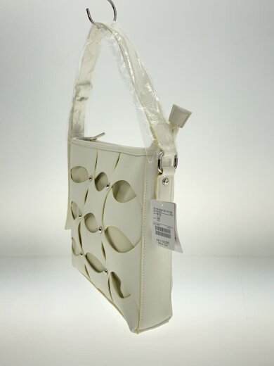 商品画像：ハンドバッグ/レザー/WHT/無地 2