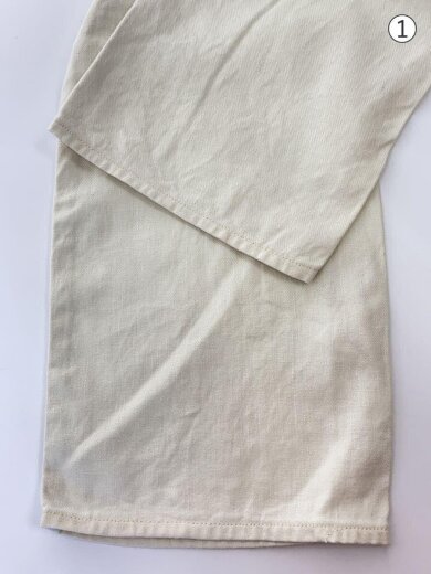 商品画像：ボトム/32/リネン/WHT/無地/OR-1040A 7