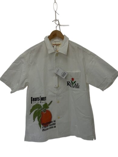 商品画像：WORK OF ART/半袖シャツ/M/コットン/WHT/無地/25-051-310-0000-3-0 1