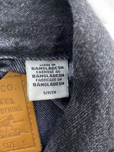 商品画像：Gジャン/S/コットン/BLK/無地/PC9-A5782-0000 4