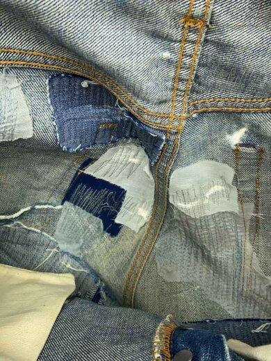 商品画像：60s/bige/不均等v/ボトム/--/コットン/IDG/無地 7