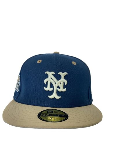 商品画像：キャップ/7 5/8/ポリエステル/NVY/無地/メンズ 1