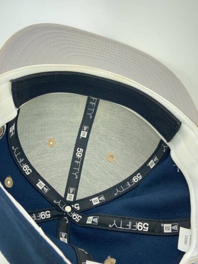 商品画像：キャップ/7 5/8/ポリエステル/NVY/無地/メンズ 7