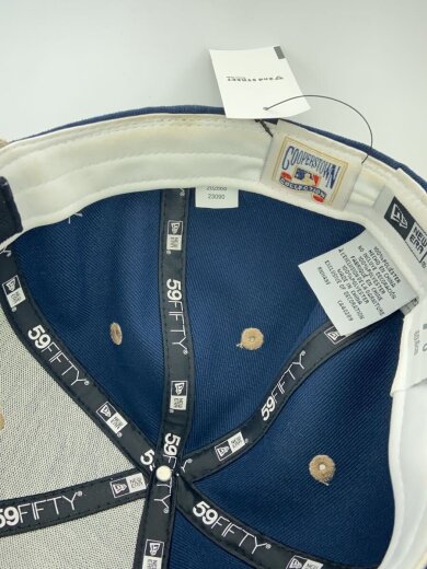 商品画像：キャップ/7 5/8/ポリエステル/NVY/無地/メンズ 8