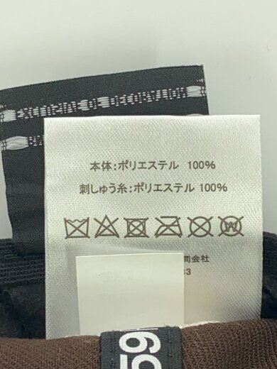 商品画像：キャップ/7 5/8/ポリエステル/BRW/無地/メンズ 6