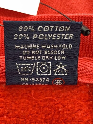 商品画像：スウェット/M/--/RED/無地 7