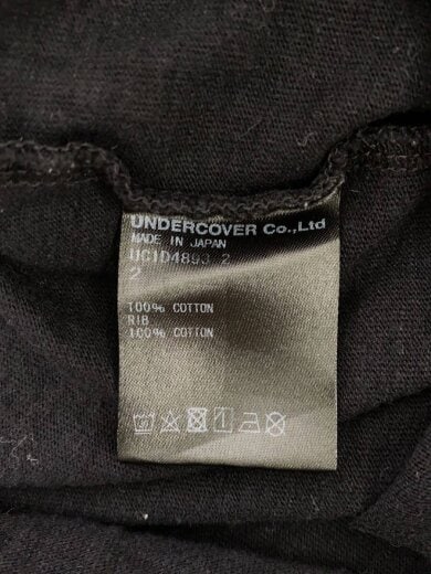 商品画像：Tシャツ/2/コットン/BLK/無地/UC1D4893-2 4