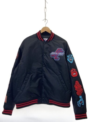 商品画像：スタジャン/L/ナイロン/BLK/無地/502223101 1