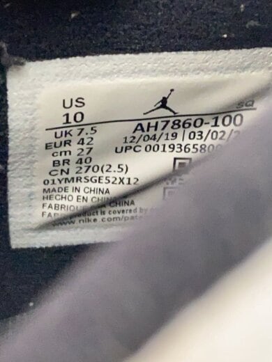 商品画像：AIR JORDAN RETRO 11 LOW_エアジョーダン 11 ロー/27cm/WHT 5