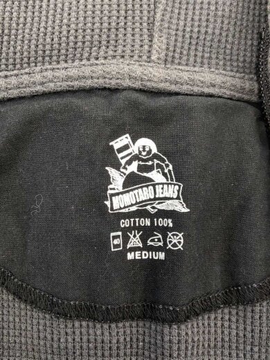 商品画像：ジップパーカー/M/コットン/GRY 3