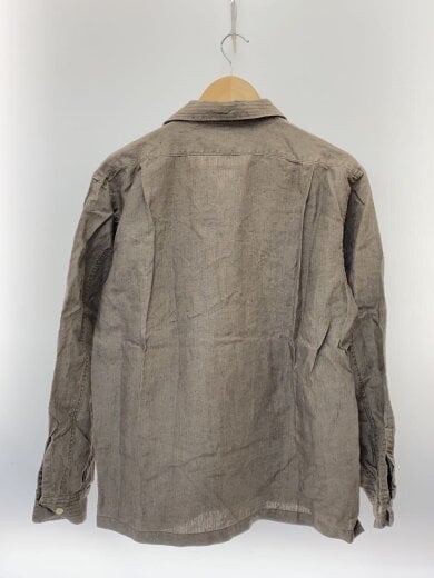 商品画像：長袖シャツ/2/リネン/BRW/PMAJ-lS03// 2