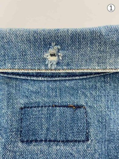 商品画像：80s/日本製/オレンジタブ/Gジャン/L/コットン/IDG/無地/70502-0217 7