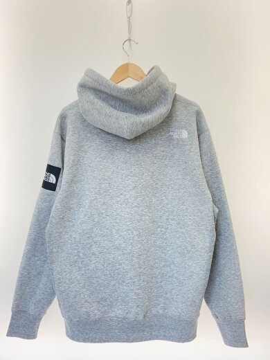 商品画像：SQUARE LOGO HOODIE_スクエアロゴフーディ/XL/ポリエステル/GRY/無地 2