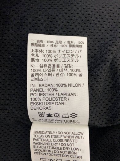 商品画像：ナイロンジャケット/M/ナイロン/BLK/CD9262-010 5