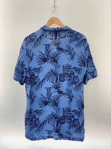 商品画像：アロハシャツ/M/レーヨン/BLU/総柄 2
