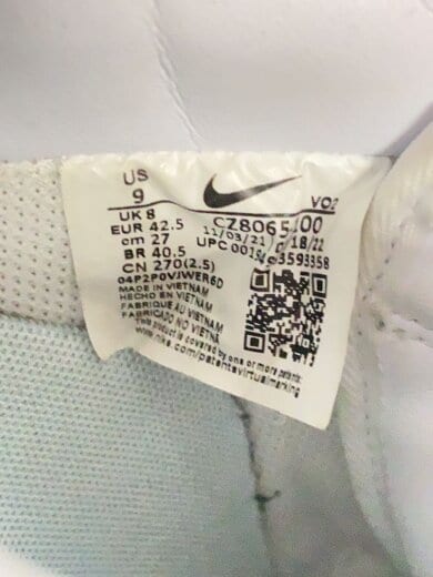商品画像：AIR FORCE 1 LOW SP_エアフォース 1 ロー スペシャル/27cm/WHT// 5