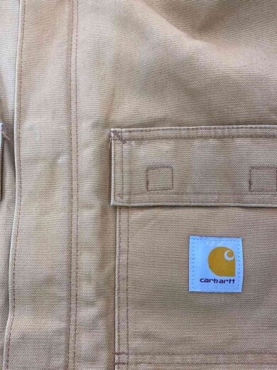商品画像：ブルゾン/2L/コットン/CML/無地/C003-brn// 4