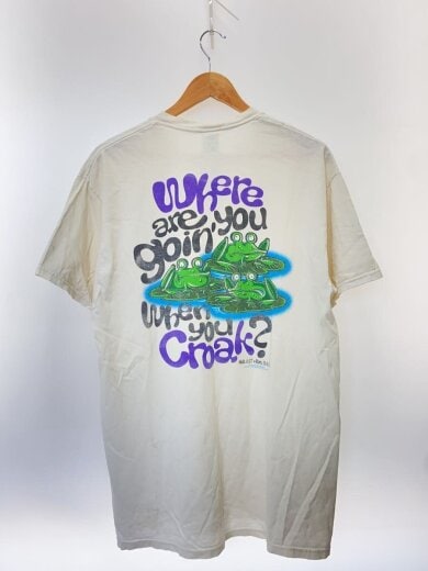 商品画像：Tシャツ/L/コットン/WHT/プリント// 2