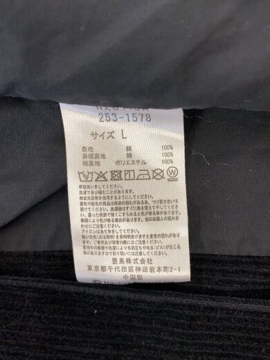 商品画像：テーラードジャケット/L/コットン/BLK/253-1578// 5