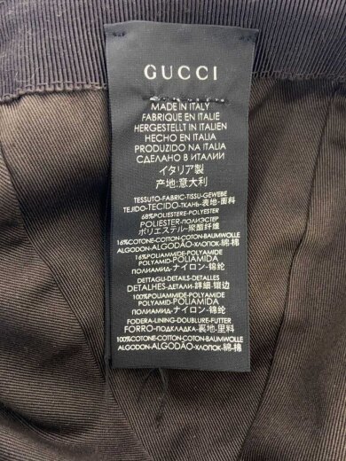 商品画像：GGキャンバスベースボールキャップ/キャップ/--/ナイロン/BEG/総柄/メンズ/200035 7