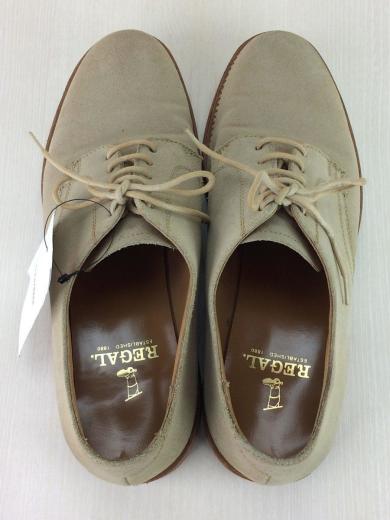 画像：REGALスウェードダービーシューズ/25.5cm/BEG/スウェード/620J 2580/外羽根/リーガル/4