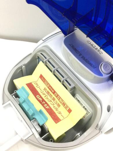 画像：HITACHI日立 キャニスター掃除機 CV-F50 紙パック式 ホワイト 2022年製5