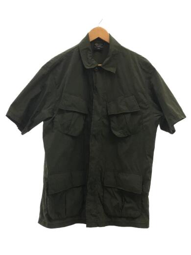 画像：ALPHA INDUSTRIES半袖シャツ/L/ナイロン/KHK/無地/TS5112-021/ファーティーグシャツ1
