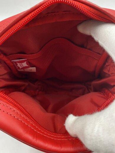 画像：Supremeショルダーバッグ/レザー/RED/23AW/LEATHER SHOULDER6
