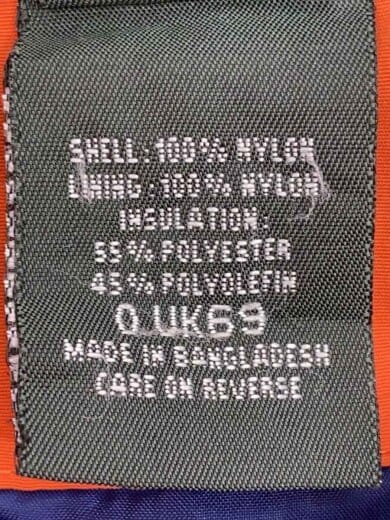 商品画像：ジャケット/XL/ナイロン/ORN/uk69 4