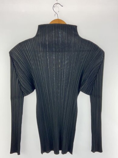 商品画像：長袖カットソー/4/ポリエステル/BLK/無地/PP05-JK005 2