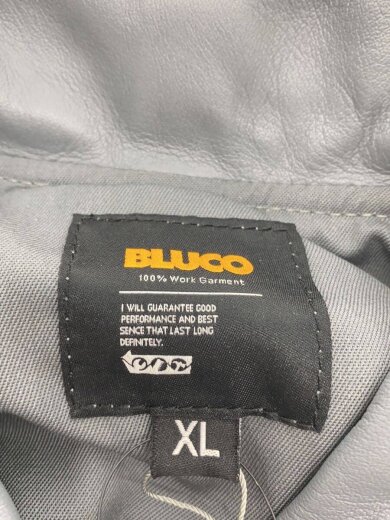 商品画像：レザージャケット・ブルゾン/XL/羊革/GRY/無地/143-31-008-06-156 3