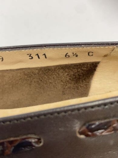 商品画像：フラットパンプス/US6.5/BRW/レザー/DL 61849 311 5