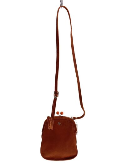 商品画像：ショルダーバッグ/レザー/BRW 1