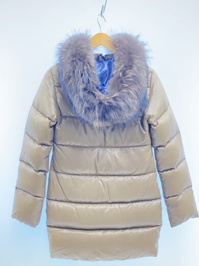 商品画像：ダウンジャケット/38/ナイロン/BRW/mfg-1057xdr/全体的にシミ有 2