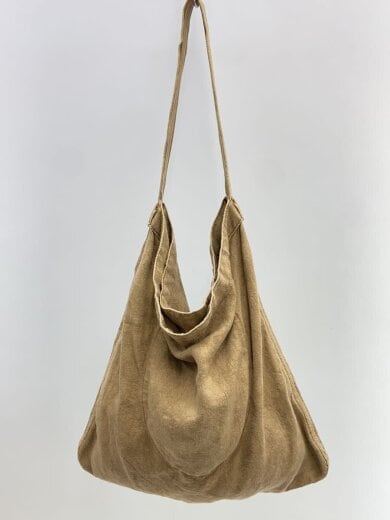 商品画像：トートバッグ/リネン/BEG/無地 1