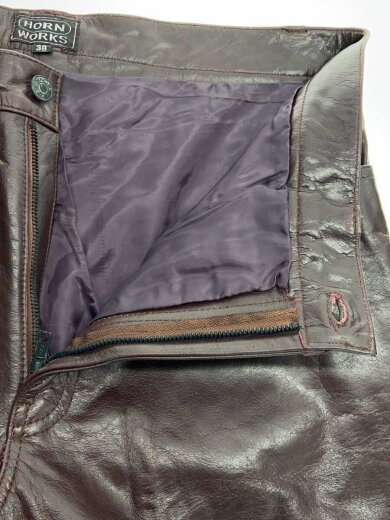 商品画像：ボトム/38/レザー/BRD/無地/3866 3