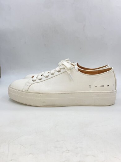 商品画像：ローカットスニーカー/28cm/WHT/レザー/CR1-02E1-AF02 1