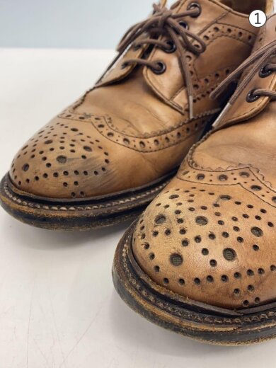 商品画像：ドレスシューズ/24.5cm/BRW/レザー 7