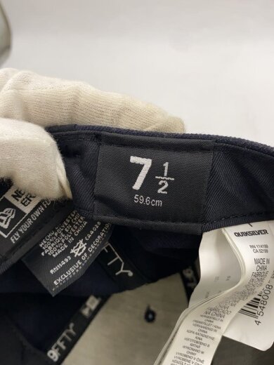 商品画像：キャップ/7 1/2/ポリエステル/NVY/メンズ 7