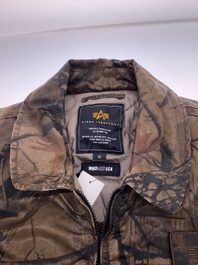 商品画像：フライトジャケット/XL/ナイロン/BRW/カモフラ/TA0236-9125/WIND AND SEA/CWU-45P// 7