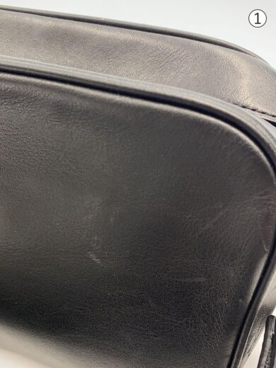商品画像：ショルダーバッグ/レザー/BLK/h107l01sp22 7