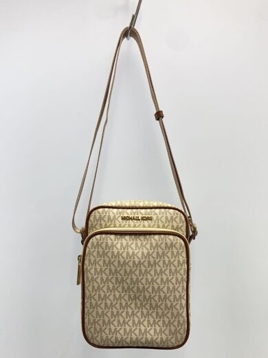 商品画像：ショルダーバッグ/レザー/WHT/総柄/ac-1911 1