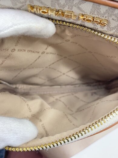 商品画像：ショルダーバッグ/レザー/WHT/総柄/ac-1911 7