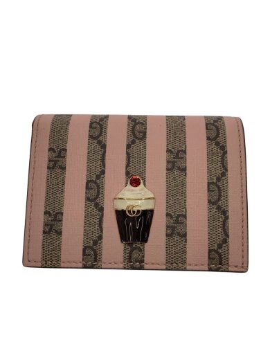 商品画像：2つ折り財布_GGスプリーム/PVC/PNK/総柄/レディース// 1