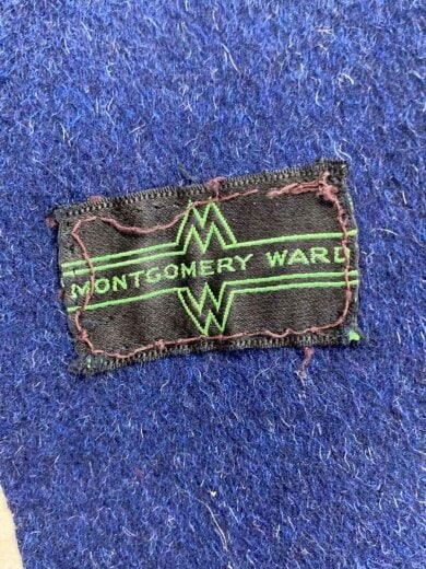 商品画像：ピーコート/--/ウール/NVY/チェック/40s/ドッキング 3