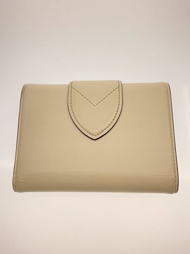 商品画像：ポルト・フォイユ・LVポンヌフ・コンパクト/レザー/BEG/無地/レディース 2