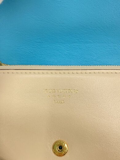 商品画像：ポルト・フォイユ・LVポンヌフ・コンパクト/レザー/BEG/無地/レディース 3